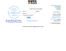 Tablet Screenshot of mail.svcl.in